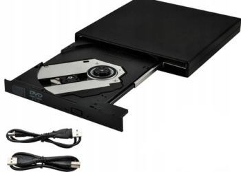External CD/DVD writer Black