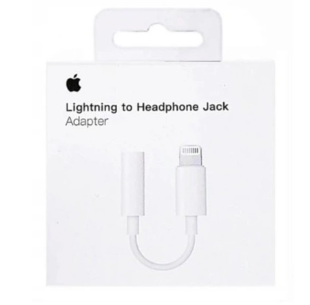 Original adapter Apple MMX62ZM/A Lightning - JACK 3.5MM White