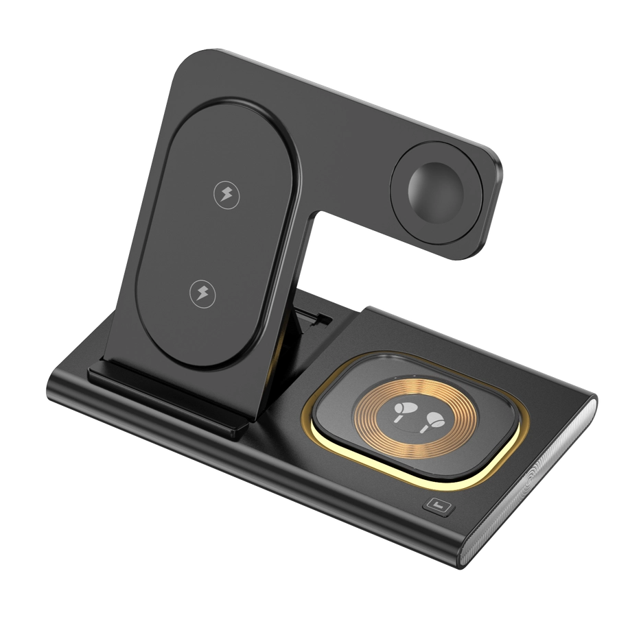 JELLICO wireless charger 3in1 W12 15W Black