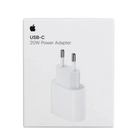 Original wall charger Apple 20W MUVV3ZM/A (MHJE3ZM/A EOL) White (blister EU)