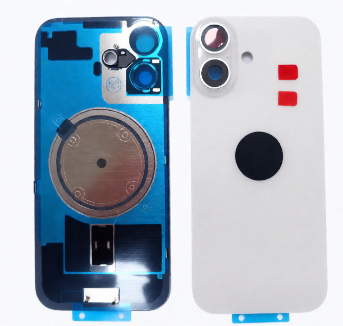 Apple iPhone 17 Back Cover + Camera Lens White