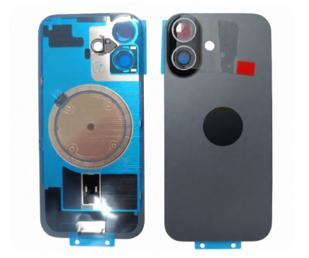 Apple iPhone 17 Back Cover + Camera Lens Black